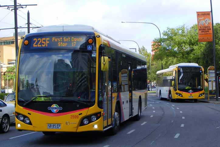 Adelaide Metro Custom CB80 Scania K230UB 1533 & Scania K280UB 2599